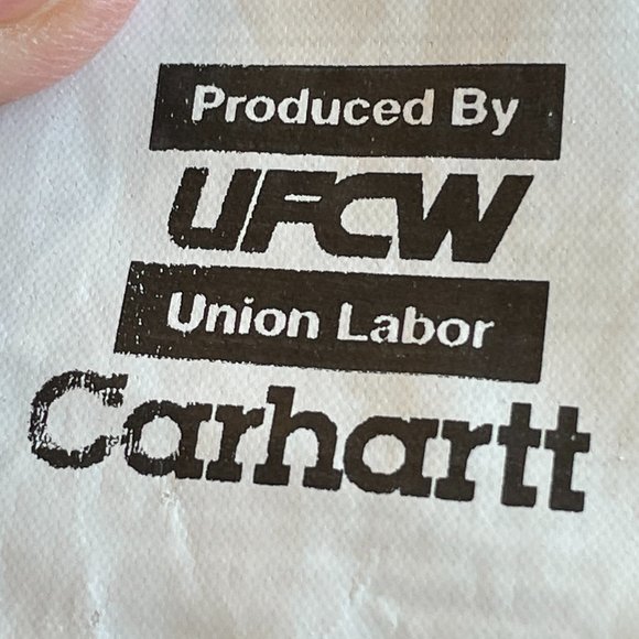 Carhartt Men's Bib Overalls R03 BRN are NEW WITHOUT TAGS Brown Heavy Weight  42 - Picture 16 of 16